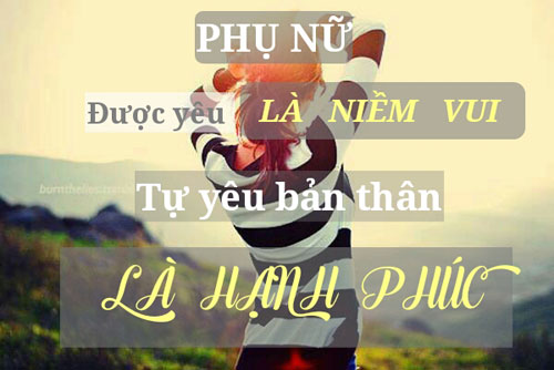 phu nu duoc yeu la niem vui, tu yeu ban than la hanh phuc - 1